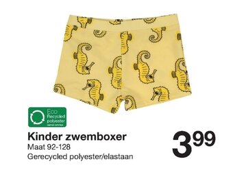 Zeeman Kinder zwemboxer aanbieding