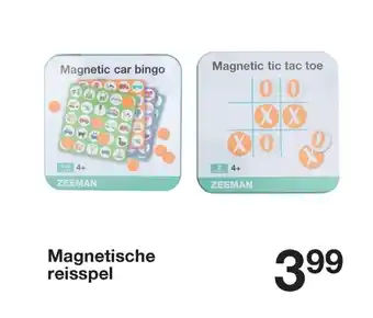 Zeeman Magnetische reisspel aanbieding