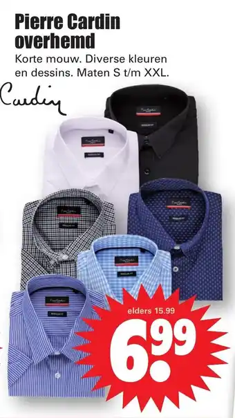 Dirk Pierre Cardin overhemd aanbieding