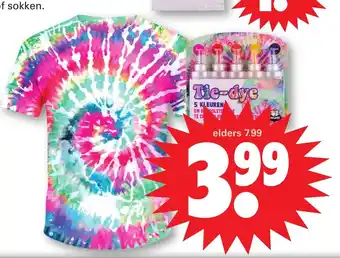 Dirk Tie-Dye verfset aanbieding