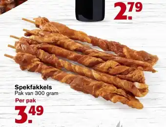 Hoogvliet Spekfakkels aanbieding