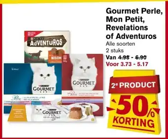 Hoogvliet Gourmet Perle, Mon Petit, Revelations of Adventuros aanbieding