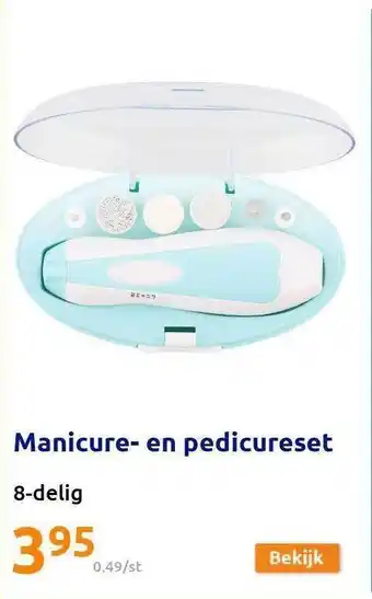Action Manicure- En Pedicureset aanbieding