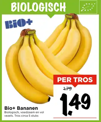 Vomar Voordeelmarkt Bio+ Bananen aanbieding