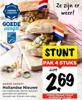 Vomar Voordeelmarkt Hollandse Nieuwe aanbieding