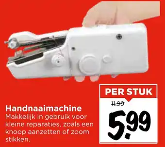 Vomar Voordeelmarkt Handnaaimachine aanbieding