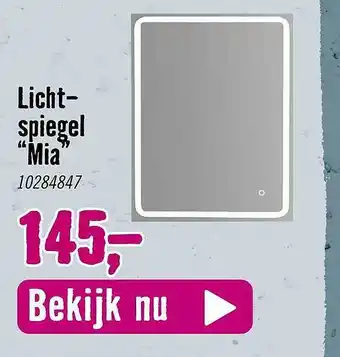 Hornbach Licht-spiegel aanbieding