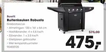 HANOS Boretti Buitenkeuken Robusto aanbieding