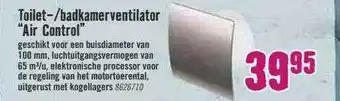 Hornbach Toilet--badkamerventilator aanbieding