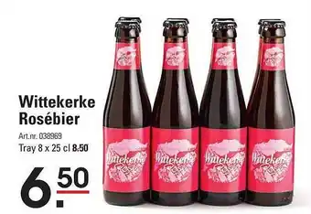 Sligro Wittekerke Rosebier aanbieding