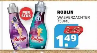 Sahan Supermarkten Robijn Wasverzachter 750ml aanbieding