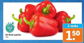 Albert Heijn AH Rode Paprika aanbieding