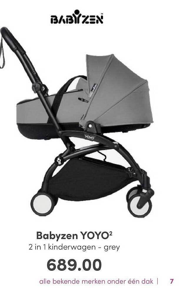Babyzen Yoyo² 2 In 1 Kinderwagen Grey aanbieding bij Baby & Tiener