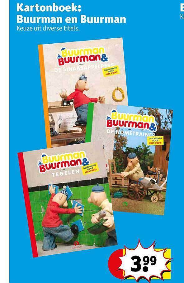 Kartonboek Buurman En Buurman aanbieding bij Kruidvat