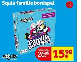 Kruidvat Squla Familie Bordspel aanbieding