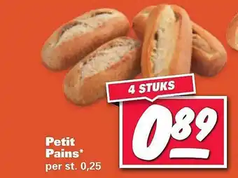 Nettorama Petit Pains aanbieding