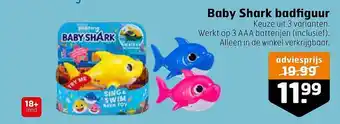 Trekpleister Baby Shark Badfiguur aanbieding