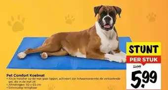 Vomar Voordeelmarkt Pet Comfort Koelmat aanbieding