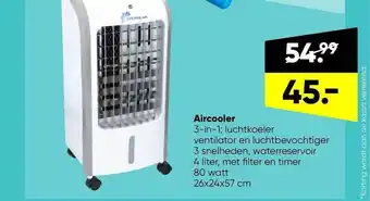 Big Bazar Lifetime Air Aircooler aanbieding