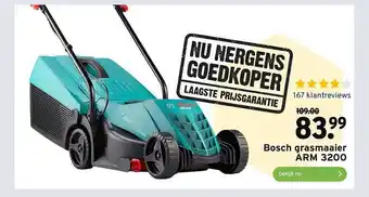 GAMMA Bosch Grasmaaier ARM 3200 aanbieding