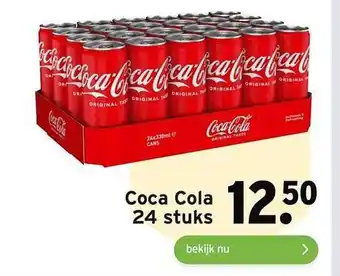 GAMMA Coca Cola 24 Stuks aanbieding