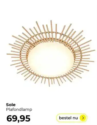 Lampidee Sole Plafondlamp aanbieding