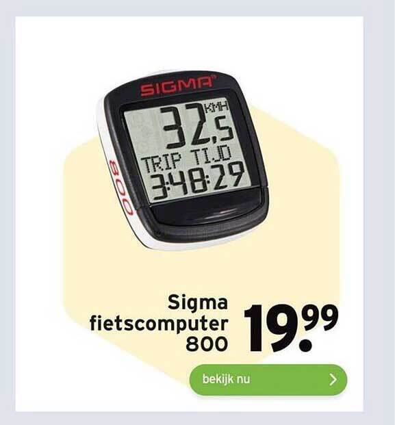 sigma 800 bike computer