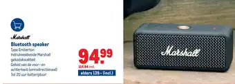 Makro Bluetooth speaker aanbieding