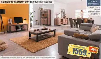 Woonsquare Compleet interieur Berlin aanbieding