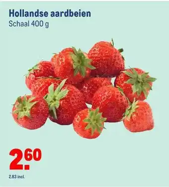 Makro Hollandse Aardbeien aanbieding