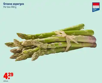 Makro Groene Asperges aanbieding