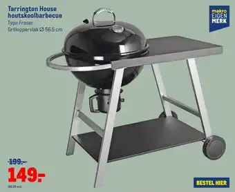 Makro Tarrington House Houtskoolbarbecue Fraser aanbieding