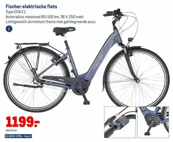 Makro Fischer Elektrische Fiets Cita 2.1 aanbieding