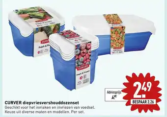 ALDI Curver Diepvriesvershouddozenset aanbieding