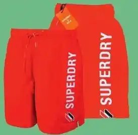 Etos Superdry Racer Cobalt zwembroeken aanbieding