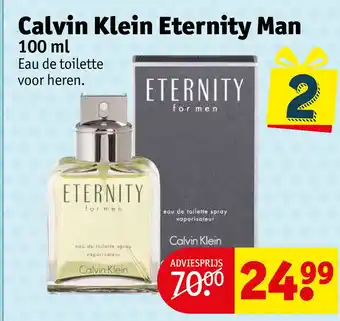 Kruidvat Calvin Klein Eternity Man aanbieding