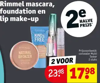 Kruidvat Rimmel mascara, foundation en lip make-up aanbieding