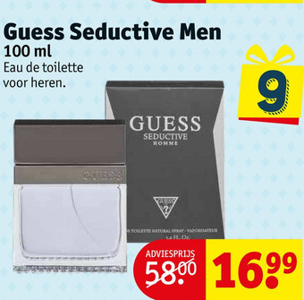 Kruidvat Guess Seductive Men aanbieding