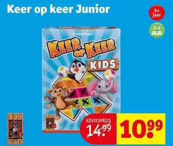 Kruidvat Keer op keer Junior aanbieding