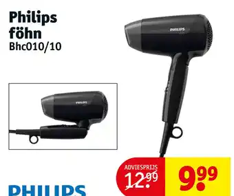 Kruidvat Philips föhn aanbieding