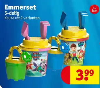 Kruidvat Paw Patrol Emmerset 5-dolia aanbieding