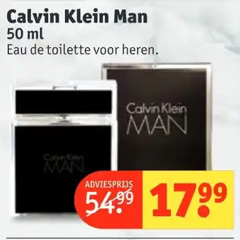 Kruidvat Calvin Klein Man aanbieding