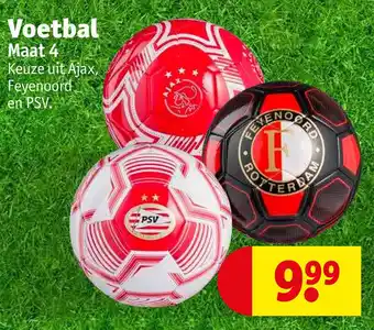 Kruidvat Voetbal Maat 4 aanbieding