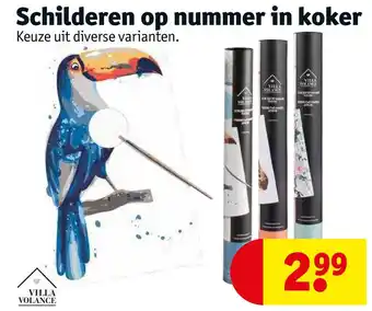 Kruidvat Schilderen op nummer in koker aanbieding