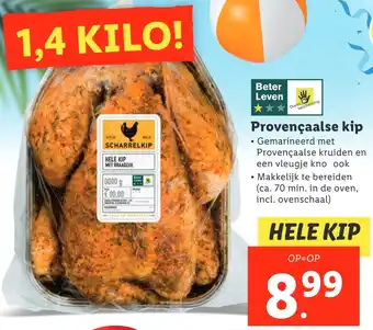 Lidl Provençaalse kip aanbieding