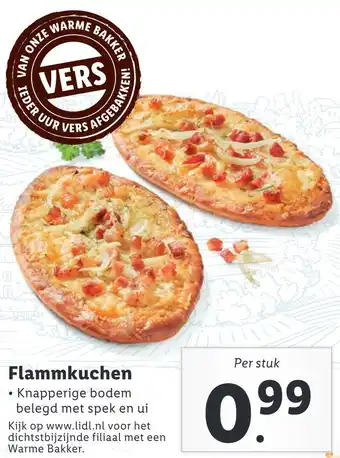 Lidl Flammkuchen aanbieding