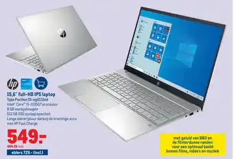 Makro 15,6" full-HD IPS laptop aanbieding