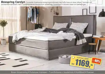 Woonsquare Boxspring Carolyn aanbieding