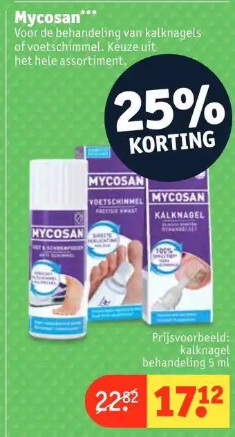 Kruidvat Mycosan 5ml aanbieding