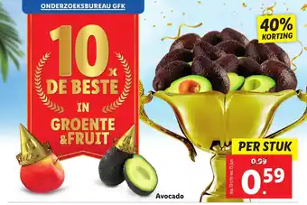 Lidl Avocado per stuk aanbieding